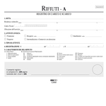 Registro carico/scarico rifiuti detentori (Mod. A) - 22,5 x 29,7cm - 100pg - numerate - Edipro