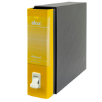 Registratore Dox 1 - dorso 8 cm - commerciale 23x29,7 cm - giallo - Esselte