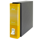 Registratore Dox 2 - dorso 8 cm - protocollo 23x34 cm - giallo - Esselte