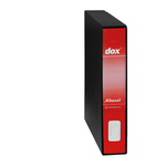 Registratore Dox 4  - dorso 5 cm - commerciale 23x29,7 cm - rosso - Esselte