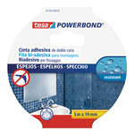 Nastro biadesivo per specchi Tesa® Powerbond - 5 mt x 19 mm - bianco - Tesa®