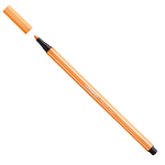 Pennarello Pen 68  punta feltro - tratto 1,00mm - arancio neon  - Stabilo - conf. 10 pezzi