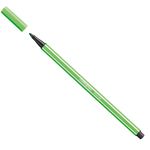 Pennarello Pen 68  punta feltro - tratto 1,00mm - verde foglia  - Stabilo - conf. 10 pezzi