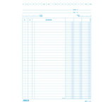 Schede in cartoncino 2 colonne - 21 x 15 cm verticale - Edipro - conf. 100 pezzi