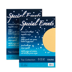 Carta metallizzata Special Events - A4 - 120 gr - crema - Favini - conf. 20 fogli