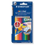 Noris aquarell - pastelli colorati - Staedtler  - astuccio 12 colori