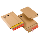 Busta a sacco CP 010 in cartone - adesivo permanente - formato A5 (185x270 mm) - altezza massima 50 mm - ColomPac®