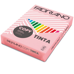 Carta Copy Tinta - A4 - 80 gr - colore tenue rosa - Fabriano - conf. 500 fogli