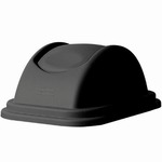 Coperchio basculante per cestino separa rifiuti - 40,6x29,5x17,8 cm - 39 L - nero - Rubbermaid