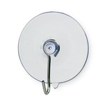 Ventose - diametro 6 cm - gancio in metallo - trasparente - Lebez - conf. 144 pezzi