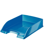 Vaschetta portacorrispondenza WOW - 25,5x35,7x7 cm - 22x30 cm - blu metallizzato - Leitz