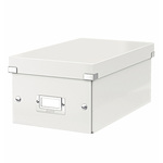 Scatola archivio Click & Store - per DVD - 20,6x14,7x35,2 cm - bianco - Leitz