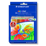 Astuccio 36 pastelli colorati 144 Noris Club - Staedtler