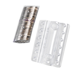 Blister portamonete - 1 cent - trasparente - Iternet - sacchetto da 100 blister