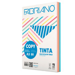 Carta Copy Tinta Multicolor - A3 - 80 gr - mix 5 colori tenui - Fabriano - conf. 250 fogli