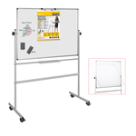 Lavagna magnetica girevole Professional - 100x150 cm - bianco - Bi-Office