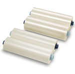 Pellicola gloss Nap2 per plastificazione - 330 mm x 76 mt - 75 micron - GBC - conf. 2 bobine