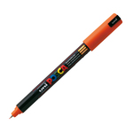 Marcatore a base d\acqua Uni Posca Pen PC1M - punta extra fine 0,7mm - arancio  - Uni Mitsubishi