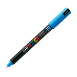 Marcatore a base d\acqua Uni Posca Pen PC1M - punta extra fine 0,7mm - azzurro  - Uni Mitsubishi