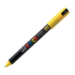 Marcatore a base d\acqua Uni Posca Pen PC1M - punta extra fine 0,7mm - giallo  - Uni Mitsubishi