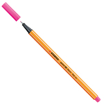 Fineliner Point 88  - tratto 0,4mm - rosa neon - Stabilo