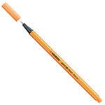 Fineliner Point 88 - arancio neon - tratto 0,4mm - Stabilo