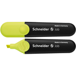 Evidenziatore Job - punta a scalpello - tratto da 1,0-5,0mm - colore giallo - Schneider