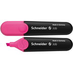 Evidenziatore Job - punta a scalpello - tratto da 1,0-5,0mm - colore rosa  - Schneider