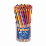 Matite colorate - mina 2,90mm  - 12 colori - Primo - Bicchiere 72 matite