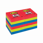 Blocco foglietti Post it® Super Sticky - colore Bora Bora - 47,6 x 47,6mm - 90 fogli - Post it®