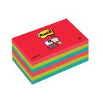 Blocco 90foglietti post-it®super sticky 76x127mm 655-6ss-jp bora bora