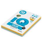 Carta IQ Color - A4 - 80 gr - mix 5 colori forti RB02 - Mondi - conf. 250 fogli