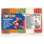 Panetto plastilina - 10 colori - 55gr - Primo