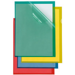 Cartelline a L Poli 150 Color - PPL - buccia - 21x29,7 cm - rosso - Sei Rota - conf. 25 pezzi