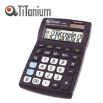 Calcolatrice da tavolo - 73030 - 12 cifre - nero - Titanium