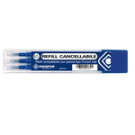 Refill per penne gel cancellabili  - punta 0,70mm - blu - Osama - conf. 3 pezzi