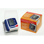 Sfigmomanometro digitale da polso - 7x7,2x2,7 cm - bianco/grigio - PVS