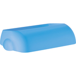 Coperchio per cestino gettacarte Soft Touch - 33,5x22,5x9 cm - 23 L - azzurro - Mar Plast