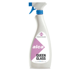 Detergente per vetri Queen Glass - profumo gradevole - Alca - trigger da 750 ml