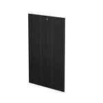 Coppia ante Prestige - melaminico - per mobile medio - 80x115,4 cm - spessore 18 mm - nero venato - Artexport