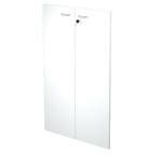 Coppia ante Easy - melaminico - per mobile medio - 80x115 cm - spessore 18 mm - bianco - Artexport