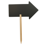 Silhouette Board Sticks - forma freccia - 67x49,2 cm - nero - Securit