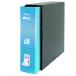 Registratore Dox 2 - dorso 8 cm - protocollo 23x34 cm - azzurro capri - Esselte