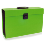 Archiviatore a soffietto Joy - 19 tasche - 22x30 cm - verde lime - Rexel