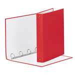 Raccoglitore Meeting - 4 anelli tondi 30 mm - dorso 4 cm - 22x30 cm - PPL - rosso vivida - Esselte