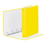 Raccoglitore Meeting - 4 anelli tondi 30 mm - dorso 4 cm - 22x30 cm - PPL - giallo vivida - Esselte