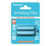 Stilo Eneloop Lite ricaricabili AA - Panasonic - blister 2 pezzi