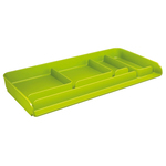 Vaschetta portacancelleria Mydesk - 26,1x12,5x2,8 cm - verde - Arda