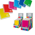 Mini quaderno One Color - 8x12cm - 1rigo - 80fg - 80gr - spiralato - copertina ppl - Blasetti