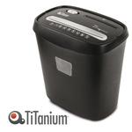 Distruggidocumenti TS080X - a frammenti - 15L - Titanium